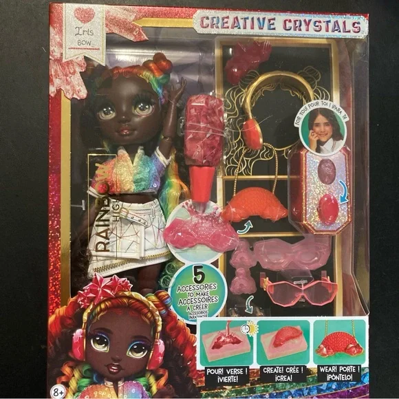 Rainbow High Creative Crystals Iris Fashion Doll with Crystal Accessory Kit - Picture 6 of 10